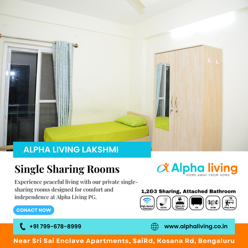 Enjoy your personal space with our single-sharing rooms at Alpha Living PG..png