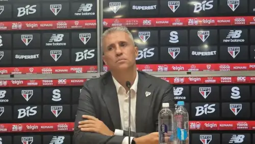 Crespo avalia empate e destaca boa impressão do São Paulo: "Sensação bem legal" em campo