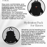 Best Hydration Pack for Raves &amp; Festivals by RaveBeetle