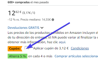 cupón amazon