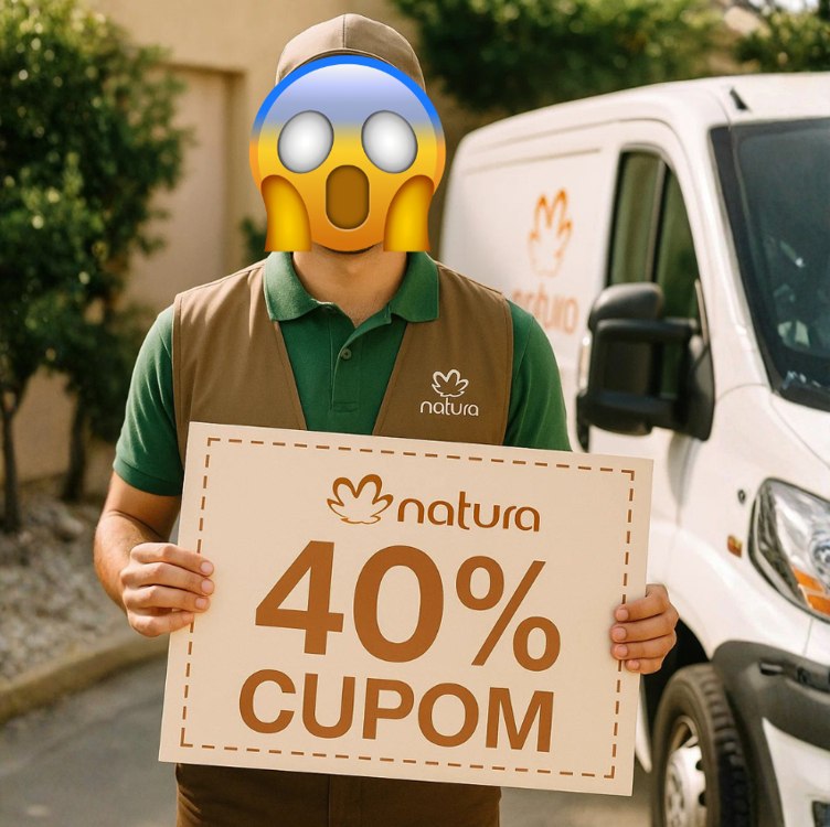 Cupom NATURA 40% off sem Minimo na Natura!