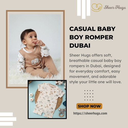 Stylish Casual Baby Boy Romper Dubai Collection Sheer Hugs.jpg