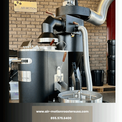 Perfect Balance: Power and Precision in a 6kg Electric Coffee Roaster.gif