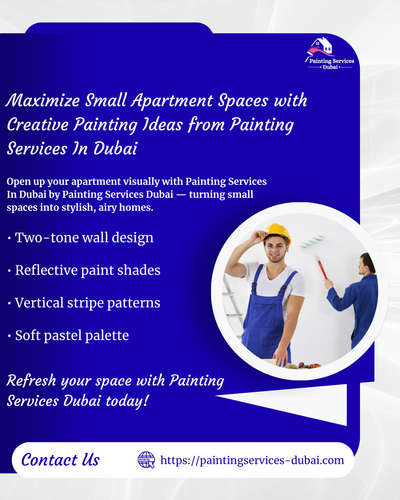 Maximize Small Apartment Spaces with Creative Painting Ideas from Painting Services In Dubai.png