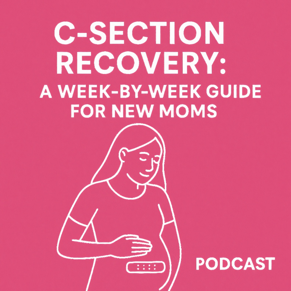 C-Section Recovery Timeline Week by Week Guide