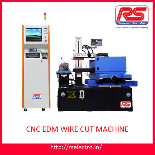"FEATURES
• X-Y axis step motor.
• A good Cu ng thickness is upto 500mm or more.
• Cost-effec Ve, lower investment.
• 15” LCD display, Windows Basis.P4, 1G, 500G hardware.
• Autocut with Autocad programming synchronously HL,HF is also available.
• Steel Guide Rail and ball Screw."
For More Information visit on:- https://www.rselectro.in/
Our Mail I.D:- rselectroalloy@gmail.com ,director@rselectro.com ,info@rselectro.com
Contact Us:-+91 9999973612,+91 9818231114

product url : http://rselectro.in/cnc-edm-wire-cut-machine.html