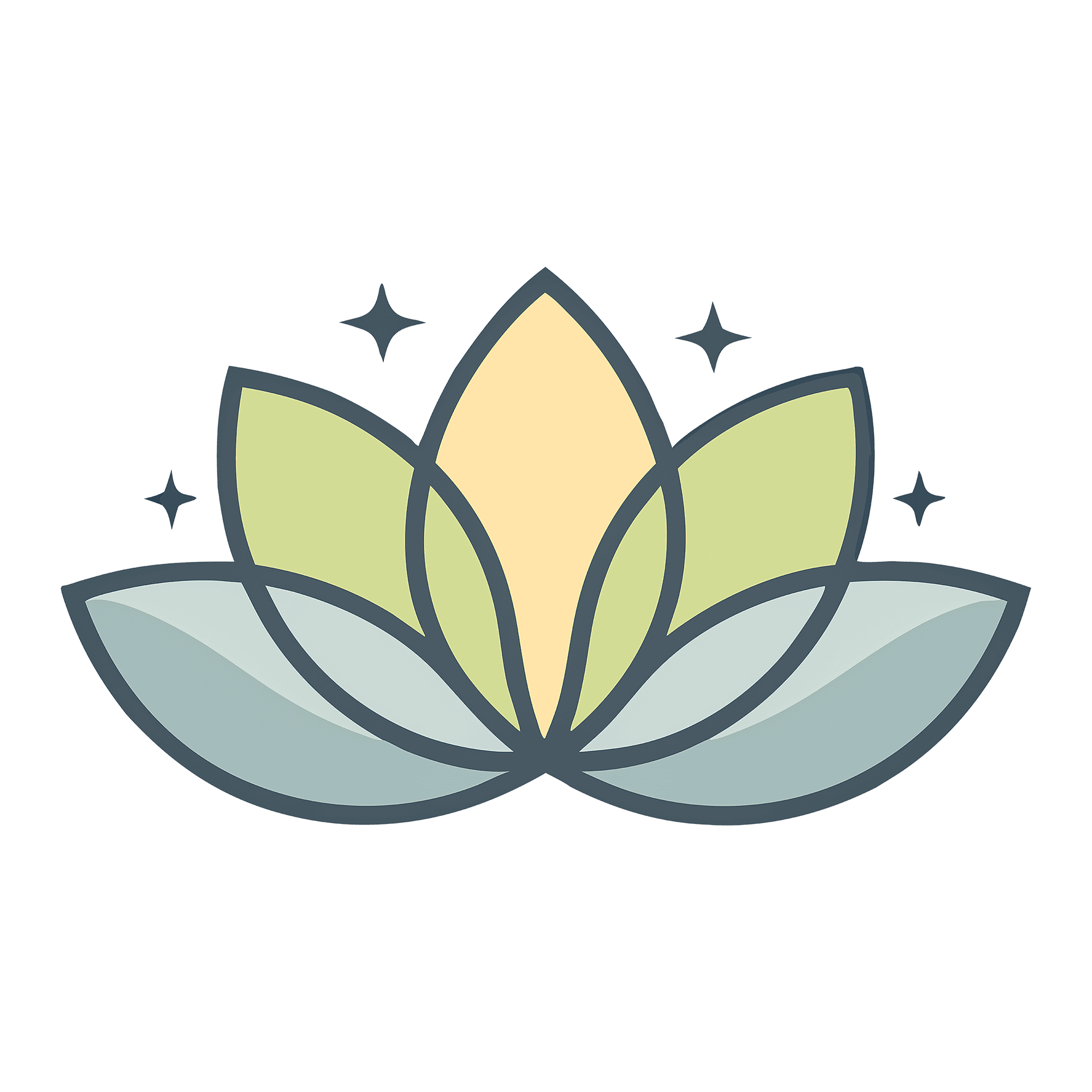Halyna's Harmony Logo White