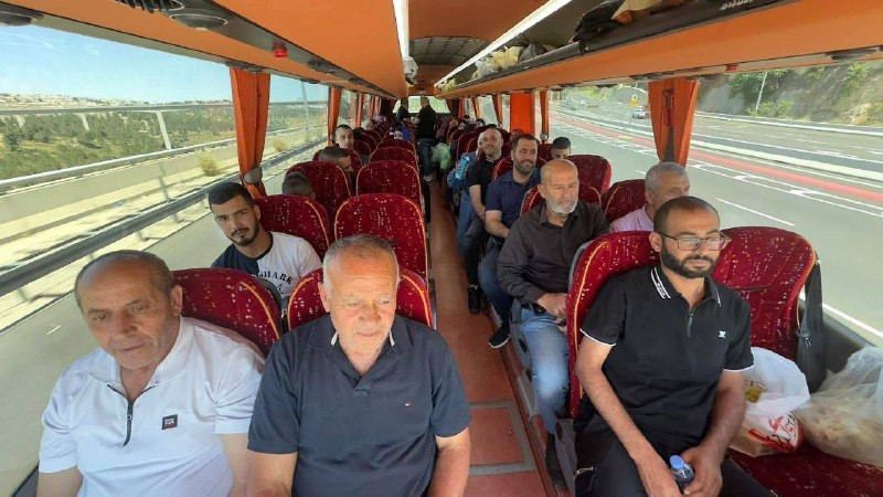 صورة | أهالي الداخل المحتل يتوجهون إلى المسجد الأقصى المبارك...