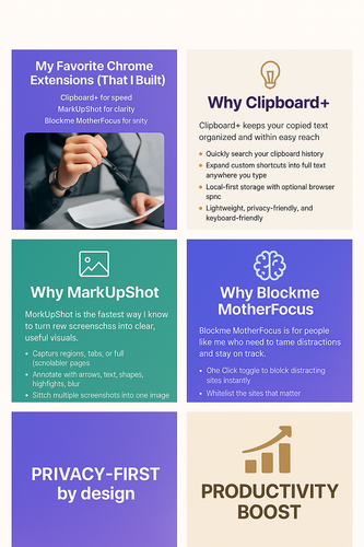 My Favorite Chrome Extensions (That I Built!)