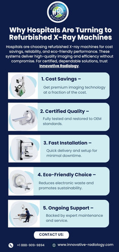Why Hospitals Are Turning to Refurbished X Ray Machines.jpg
