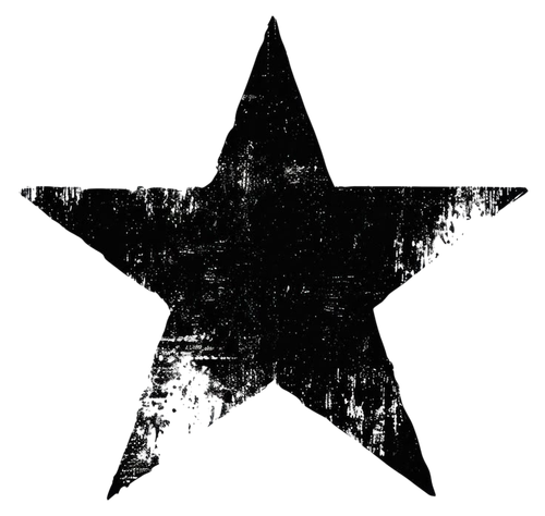 Download free png of PNG Grunge black star illustration by Jo about grunge, grunge star, grunge text.png