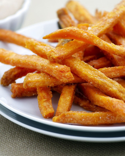 Deep Fried Sweet Potato Fries Awesome Low Fat Healthy Baked Sweet Potato Fries Recipe Vegan.jpg