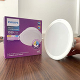 den downlight am tran doi mau led philips meson ssw d125 13w 1030lm wh recessed led cct 2700k 4000k 