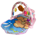 Tapete Beb de Atividades Musical com Piano Interativo Rosa imagem 4