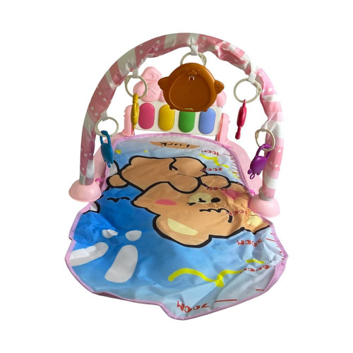Tapete Beb de Atividades Musical com Piano Interativo Rosa imagem 2.jpg