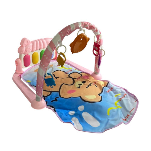 Tapete Beb de Atividades Musical com Piano Interativo Rosa imagem 3.jpg