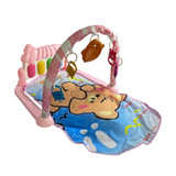 Tapete Beb de Atividades Musical com Piano Interativo Rosa imagem 3
