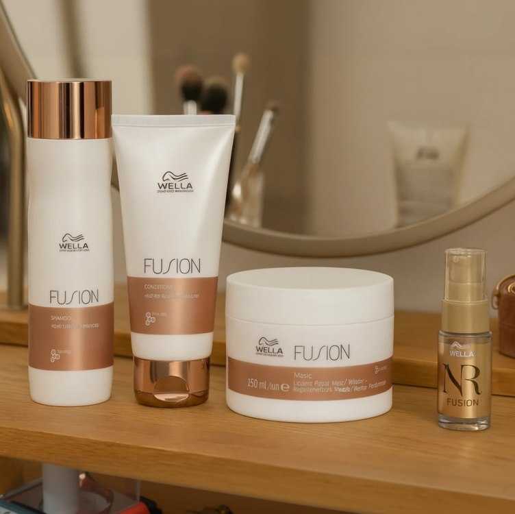 Kit Wella Pro Fusion Sh250+cd200+masc150+oil30