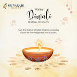 Happy Diwali from Sri Varahi Colive PG