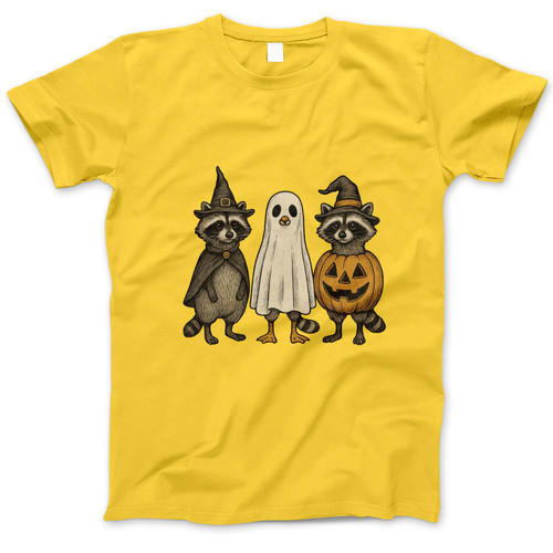 Photograph of four blank t-shirts greys beige and army green. Clipping path included. Ready for your.jpg