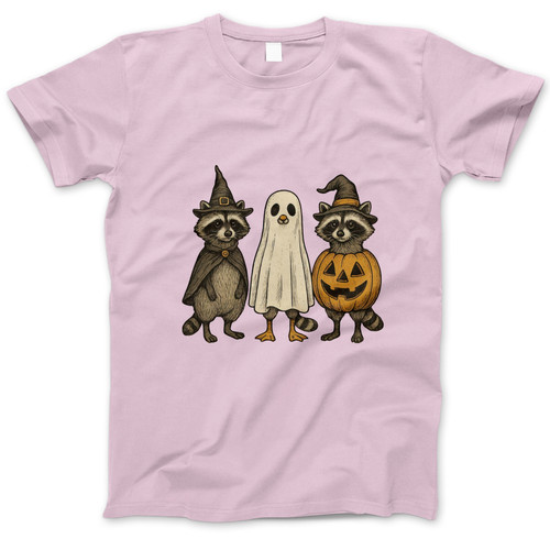 Photograph of four blank t-shirts greys beige and army green. Clipping path included. Ready for your.jpg