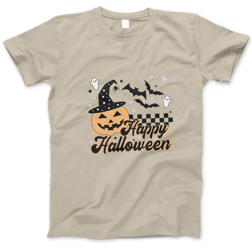 Photograph of four blank t-shirts greys beige and army green. Clipping path included. Ready for your.jpg