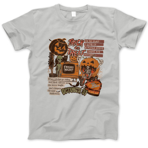 Photograph of four blank t-shirts greys beige and army green. Clipping path included. Ready for your.jpg