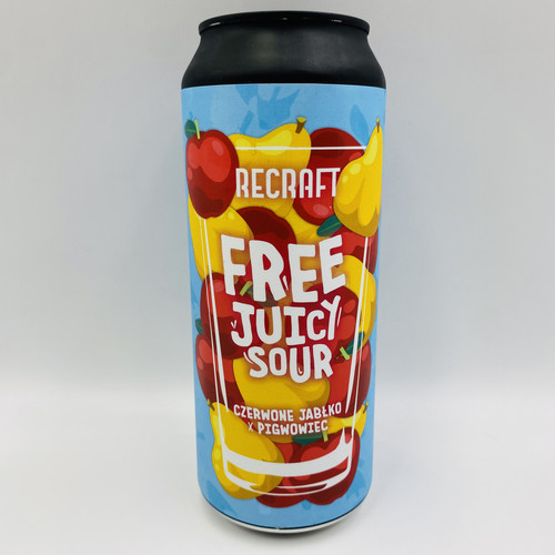 RECRAFT FREE JSS CZERWONE JABŁKO PIGWOWIEC 0% 0,5L.jpg