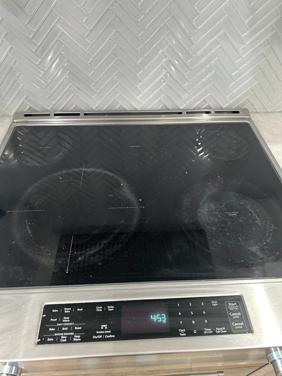 Kitchen cleaning transformation - Before