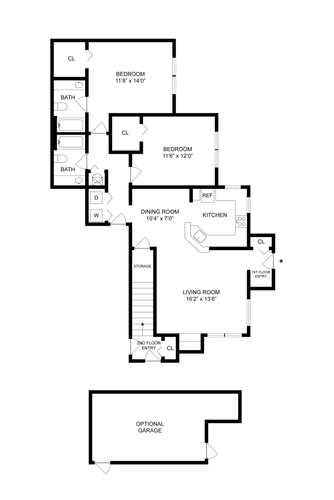 C206910 Bell Timacuan 2D FP Continental 1160sqft.png
