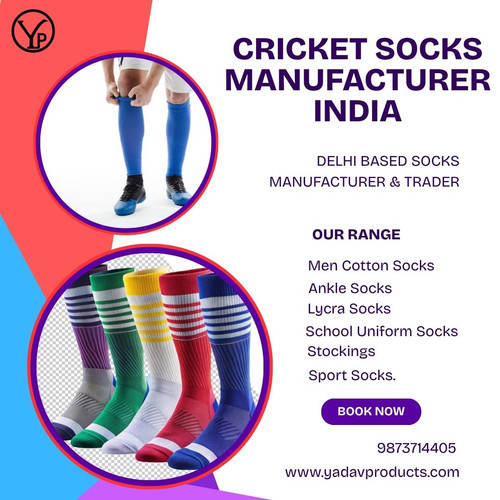 Cricket Socks Manufacturer in India | Yadav Products.jpg