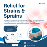 Hurt a muscle or ligament?