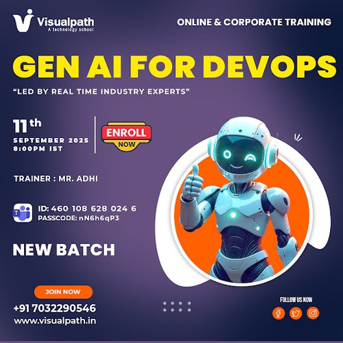 Join our New Batch For Gen AI for DevOps Online Training.jpg
