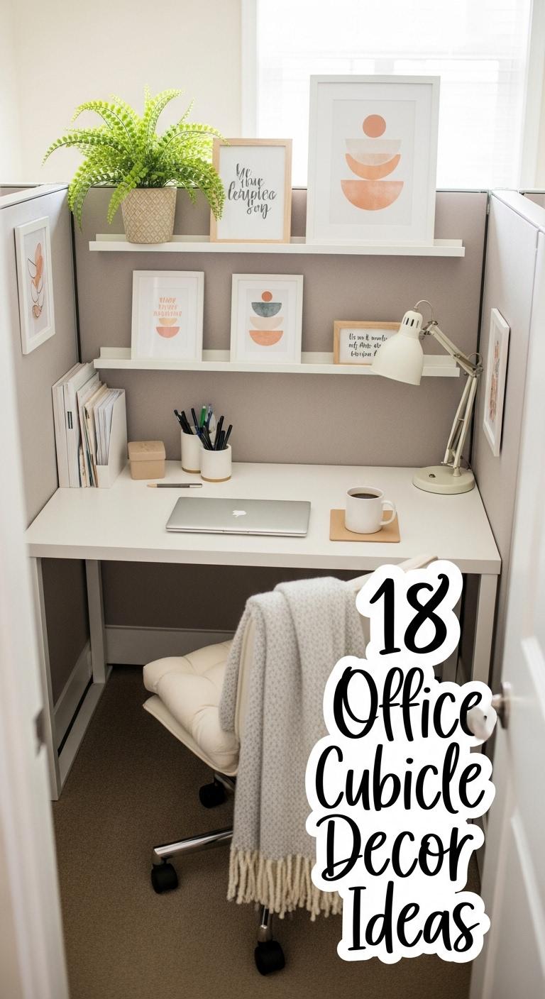 18 Office Cubicle Decor Ideas, featured image
