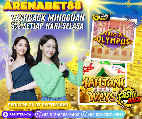 SLOT GACOR | BONUS SLOT | BONUS MINGGUAN | ARENABET88 | VIPARENABET88.png