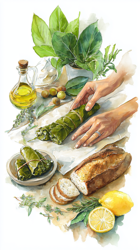 eman3139 watercolor illustration of hands preparing traditional 153b44e0 61e9 40d4 b96b 971fb9fe3cff.png