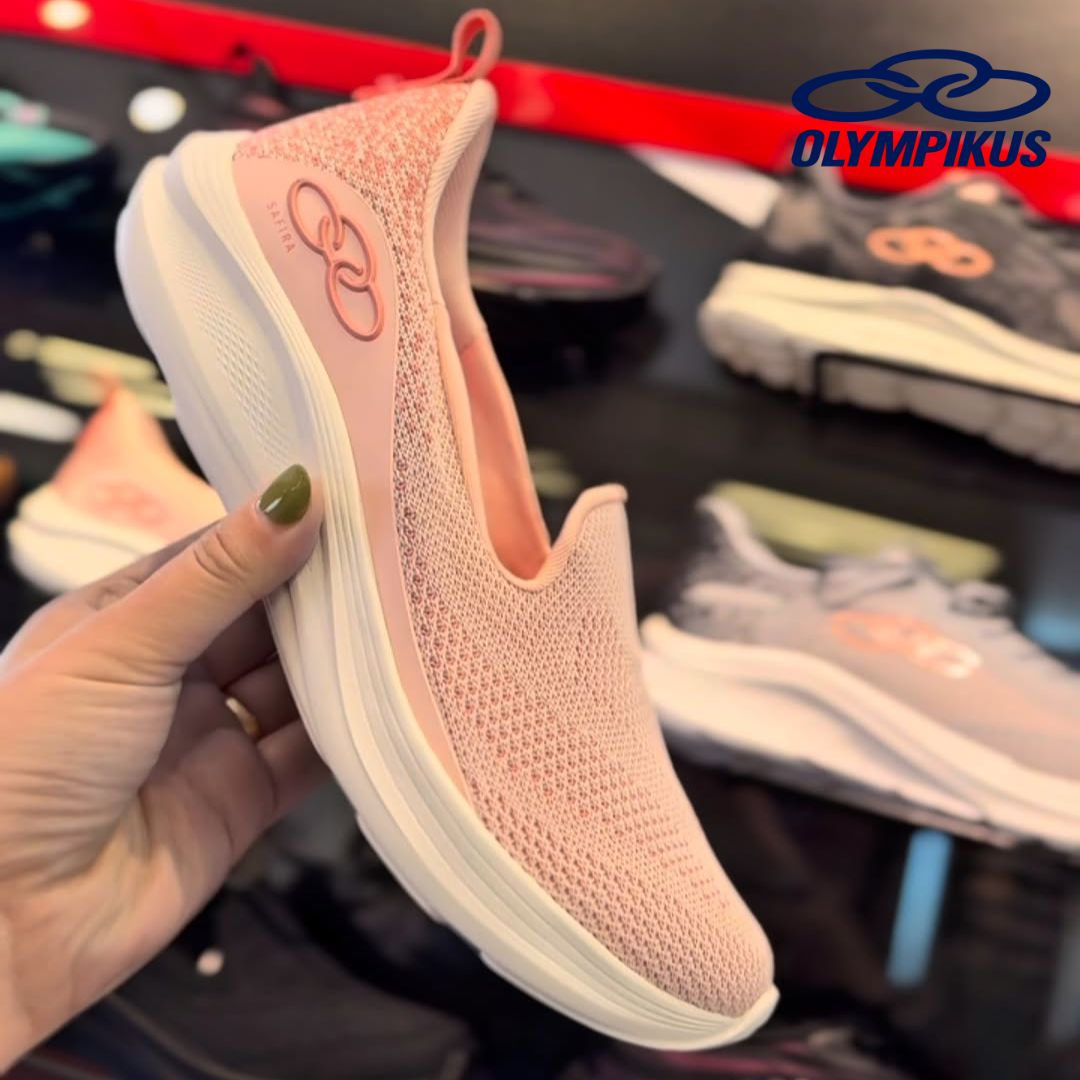 Tênis Olympikus Safira Feminino – Rosa Claro