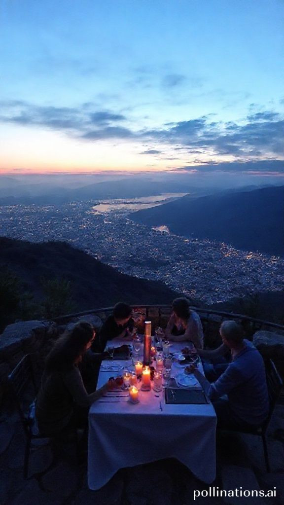 Dinner at the top