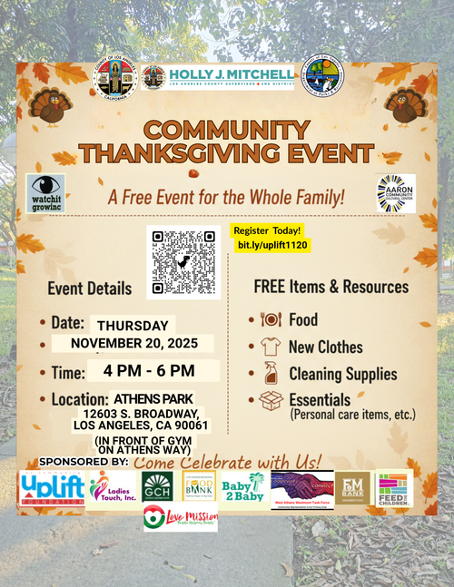 Community Thanksgiving Event