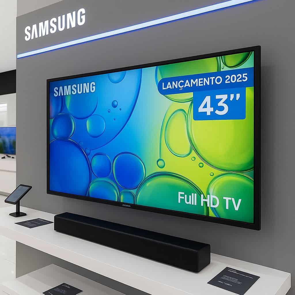 Samsung Combo Smart TV 43″ Full HD F6000F 2025 + Soundbar HW-B400F/ZD