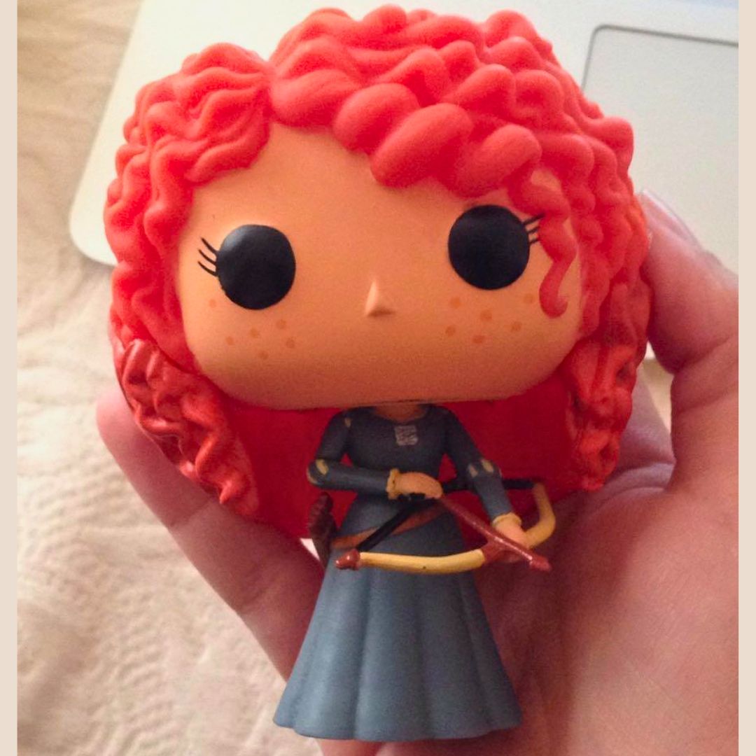 POP Funko Disney Série 5: Figura De Vinil Merida Multicolorido