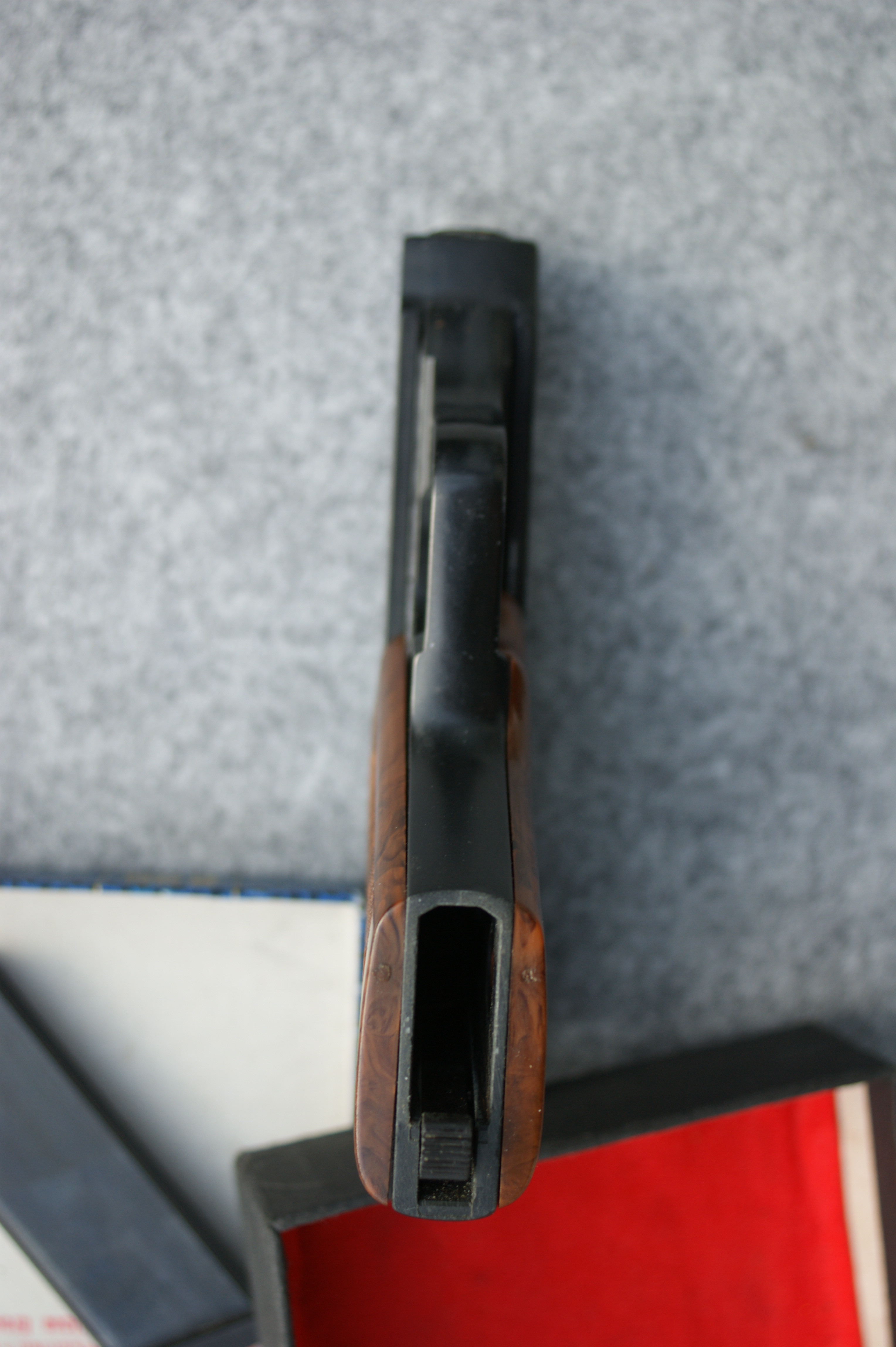 Detailansicht des Laufs oder der Mndung