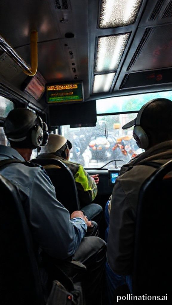 Bus conductor engages passenger in games while stuck in traffic