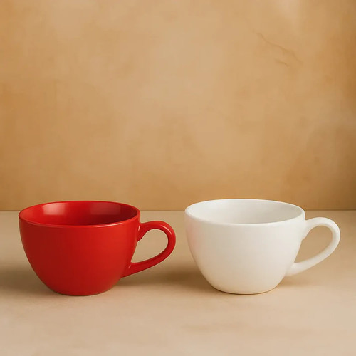 Red & White Porcelain Mugs (Set of 2) – Glossy Finish & Durable Design.jpg