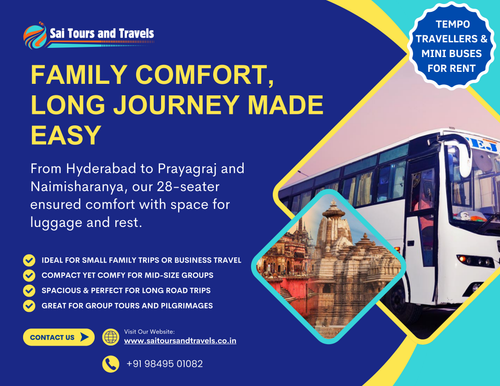 Spacious + Comfortable + Safe = The perfect family trip.