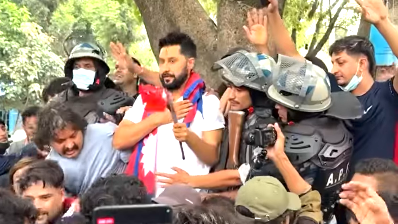 रवि लामिछानेको भनाइ — "गृहसचिवको आदेशकै आधारमा बाहिर आएको हुँ"