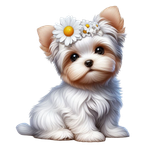 Buttercups Daisies puppy2