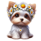 Buttercups Daisies puppy3