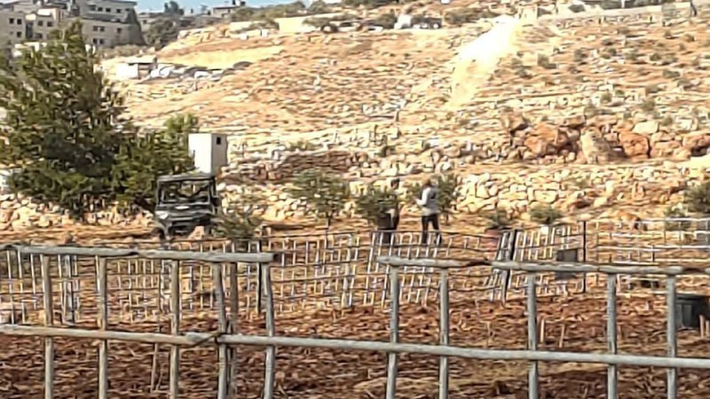 آثار هجوم مليشيات المستوطنين على مساكن الأهالي في تجمع شكارة ببلدة دوما جنوب نابلس....