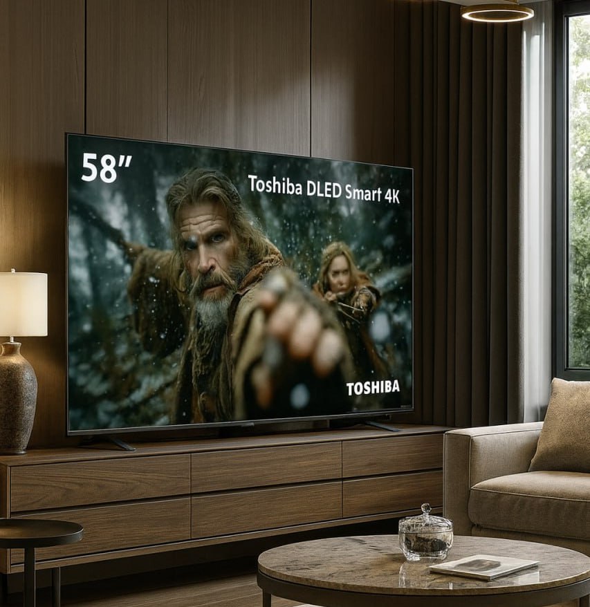 Smart Tv Dled 58 4k Toshiba Vidaa 3hdmi 2usb Wi-fi TB056E
